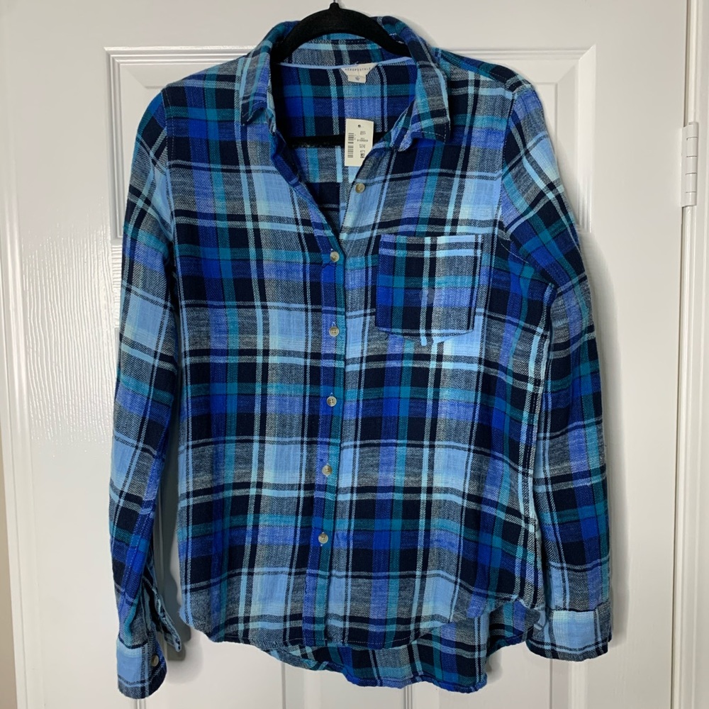 Brand New! Blue Flannel